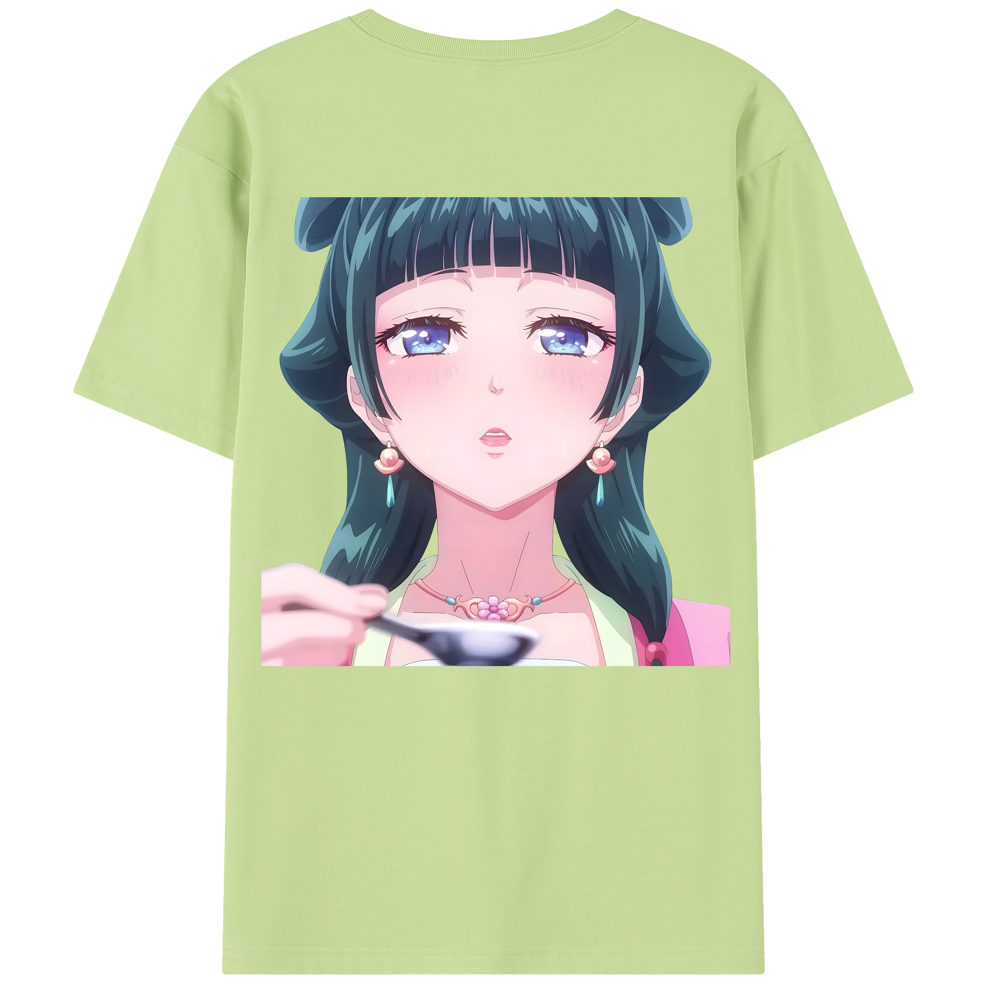 （画像用） 薬屋のひとりごと The Apothecary Diaries 綿100％半袖Tシャツ（背面プリント）